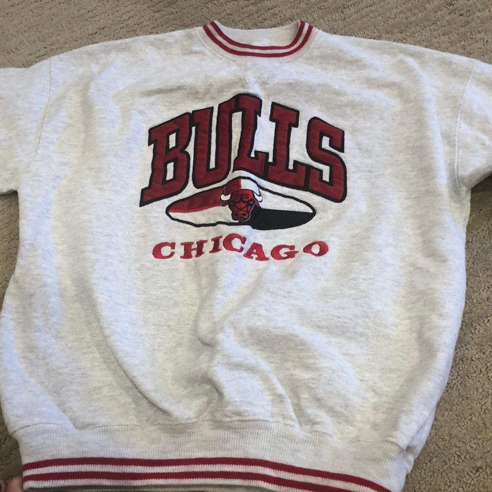 vintage chicago bulls sweatshirt